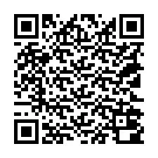 QR Code สำหรับหมายเลขโทรศัพท์ +18122000818