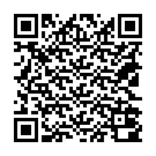 QR-code voor telefoonnummer +18122000823