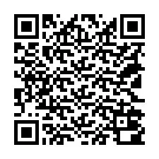 Codice QR per il numero di telefono +18122000824