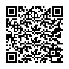 QR-код для номера телефона +18122000838