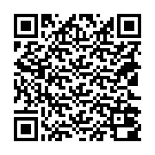 Código QR para número de teléfono +18122000842