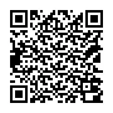 QR Code สำหรับหมายเลขโทรศัพท์ +18122000851