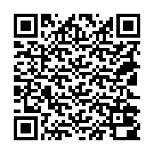 QR-code voor telefoonnummer +18122000854