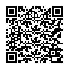 Código QR para número de teléfono +18122000871