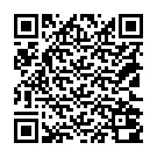 QR-koodi puhelinnumerolle +18122000901