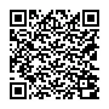 QR код за телефонен номер +18122000952