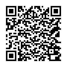 QR-koodi puhelinnumerolle +18122000961