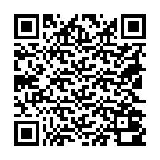 Codice QR per il numero di telefono +18122000966