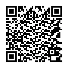 QR код за телефонен номер +18122000971