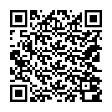 QR код за телефонен номер +18122000977