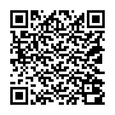 QR код за телефонен номер +18122000998