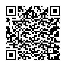 Código QR para número de telefone +18122001055