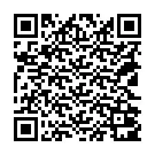 QR-код для номера телефона +18122001060