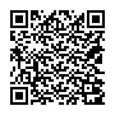 QR Code สำหรับหมายเลขโทรศัพท์ +18122001063