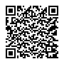 Codice QR per il numero di telefono +18122001068