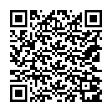 Código QR para número de teléfono +18122001087