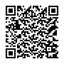 QR-koodi puhelinnumerolle +18122001101