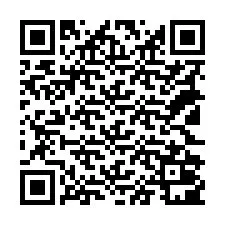 QR код за телефонен номер +18122001121