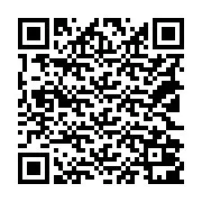 QR Code สำหรับหมายเลขโทรศัพท์ +18122001129