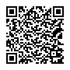 QR kód a telefonszámhoz +18122001155