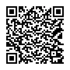 Código QR para número de teléfono +18122001171