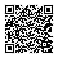 Código QR para número de teléfono +18122001175