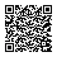 QR kód a telefonszámhoz +18122001180