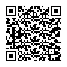 QR-koodi puhelinnumerolle +18122001182