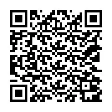 QR-koodi puhelinnumerolle +18122001189