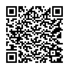 QR-koodi puhelinnumerolle +18122001194