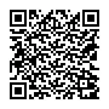 QR Code pour le numéro de téléphone +18122001206