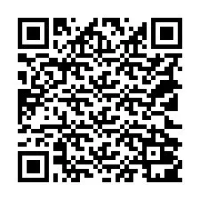 Código QR para número de teléfono +18122001208