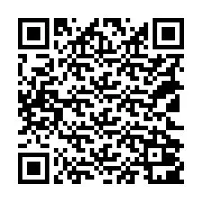 QR kód a telefonszámhoz +18122001210