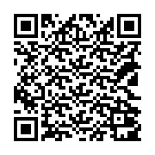 QR-код для номера телефона +18122001221