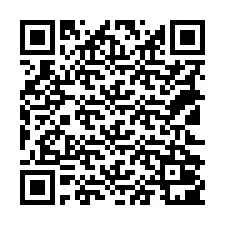 Código QR para número de teléfono +18122001251