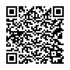 Codice QR per il numero di telefono +18122001272