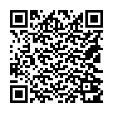 QR Code สำหรับหมายเลขโทรศัพท์ +18122001277