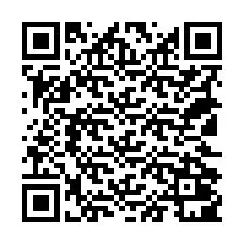 QR kód a telefonszámhoz +18122001284