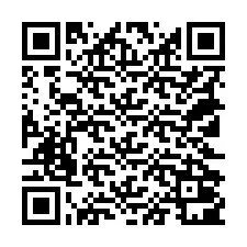 QR kód a telefonszámhoz +18122001298