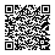 QR-code voor telefoonnummer +18122001431