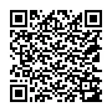 QR код за телефонен номер +18122183144