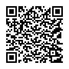 QR-code voor telefoonnummer +18122203650