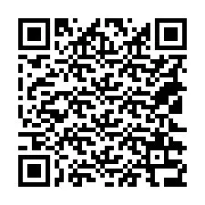 QR-koodi puhelinnumerolle +18122336553