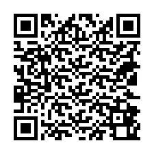 QR код за телефонен номер +18122860086