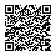 QR Code pour le numéro de téléphone +18123016823