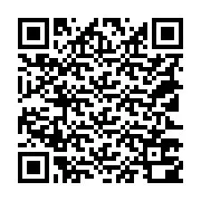 QR-code voor telefoonnummer +18123700958