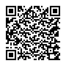 Kode QR untuk nomor Telepon +18125750056