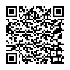 QR-koodi puhelinnumerolle +18134363820