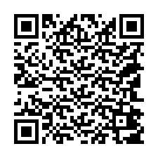 QR-Code für Telefonnummer +18142407058