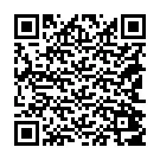 QR-Code für Telefonnummer +18142407692